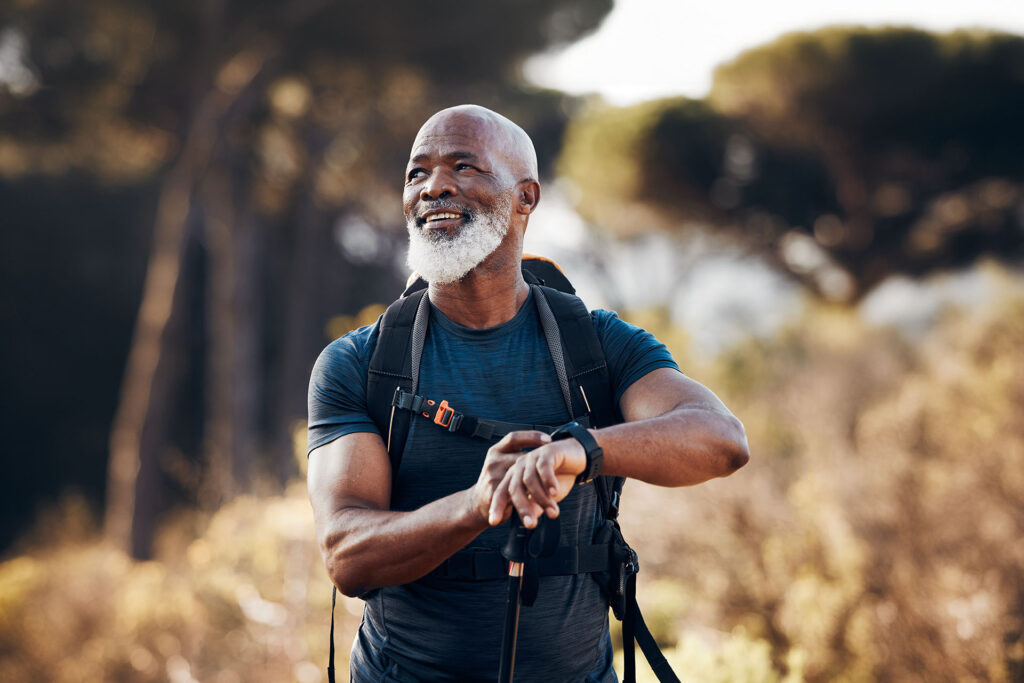 Advita Ortho Man hiking